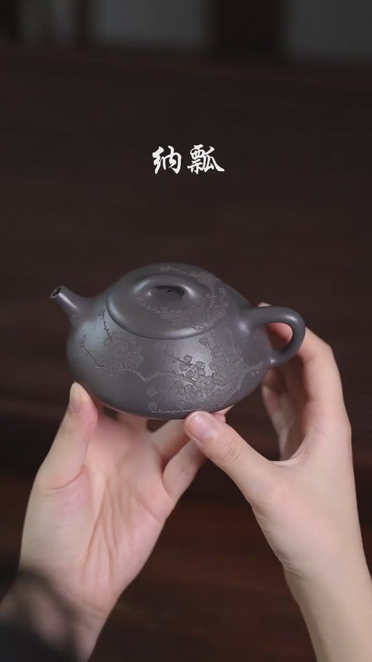 [new product recommendation] full hand large pool Tianqing clay antique pot